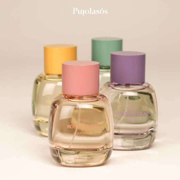 Sustainable Packaging by Pujolasos for Àuria Perfumes x Stradivarius